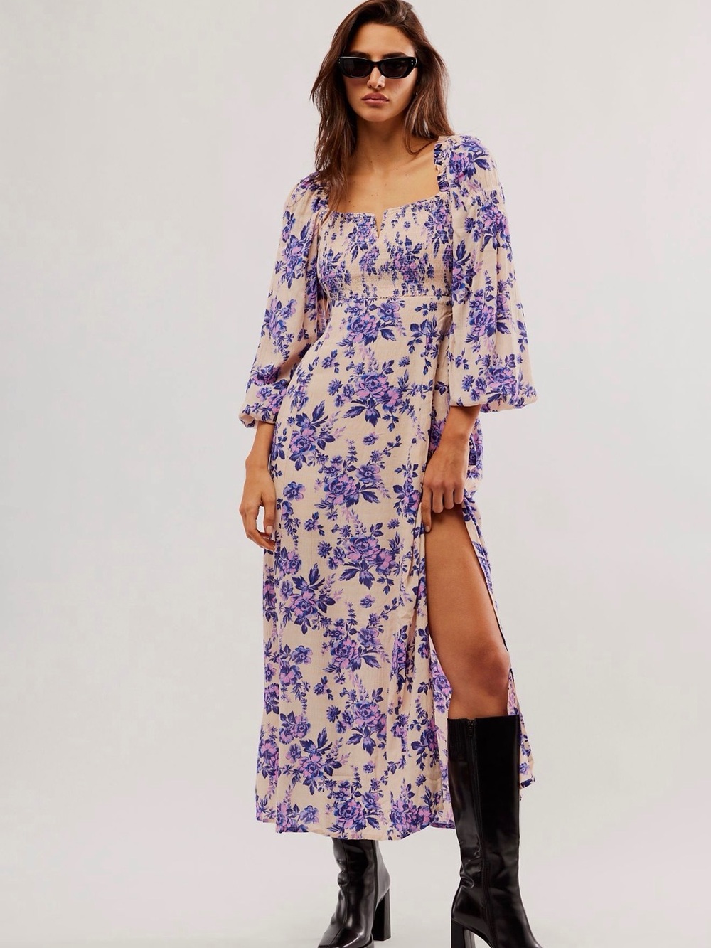 NWT Free People Jaymes Midi Iris Combo - Size XL